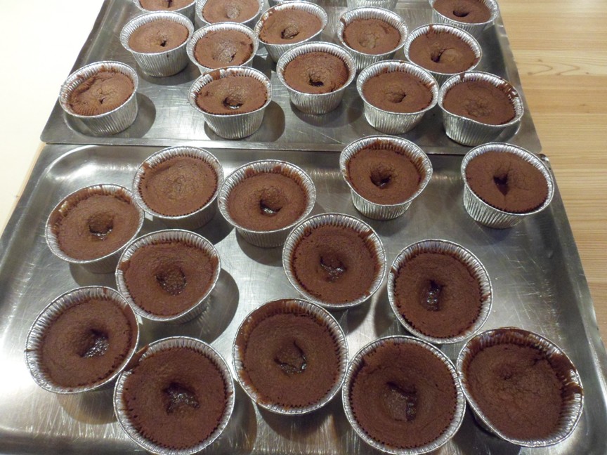Tortini al cioccolato