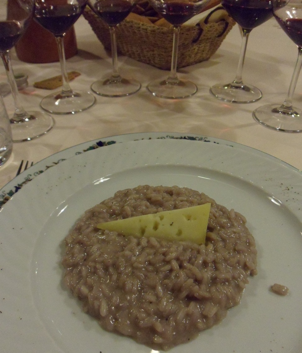 Risotto allo Schioppettino di Prepotto