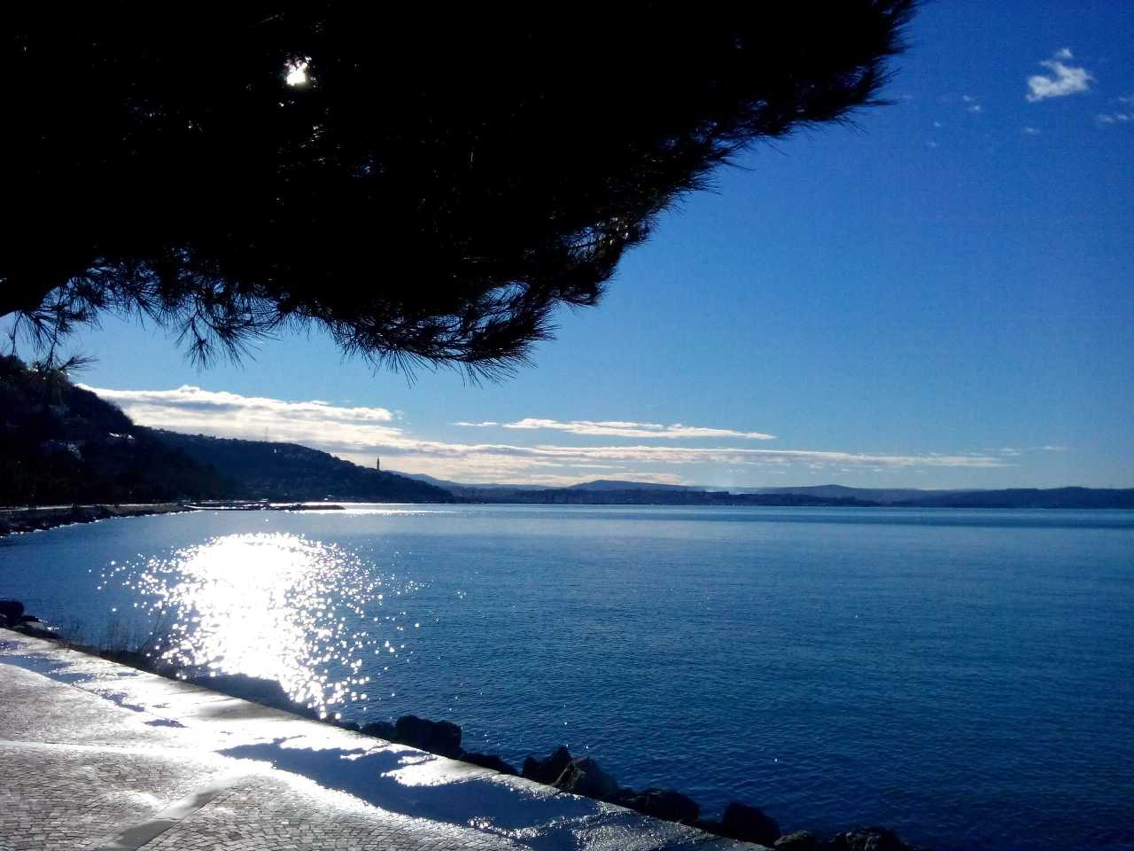 Il Golfo di Trieste in Febbraio