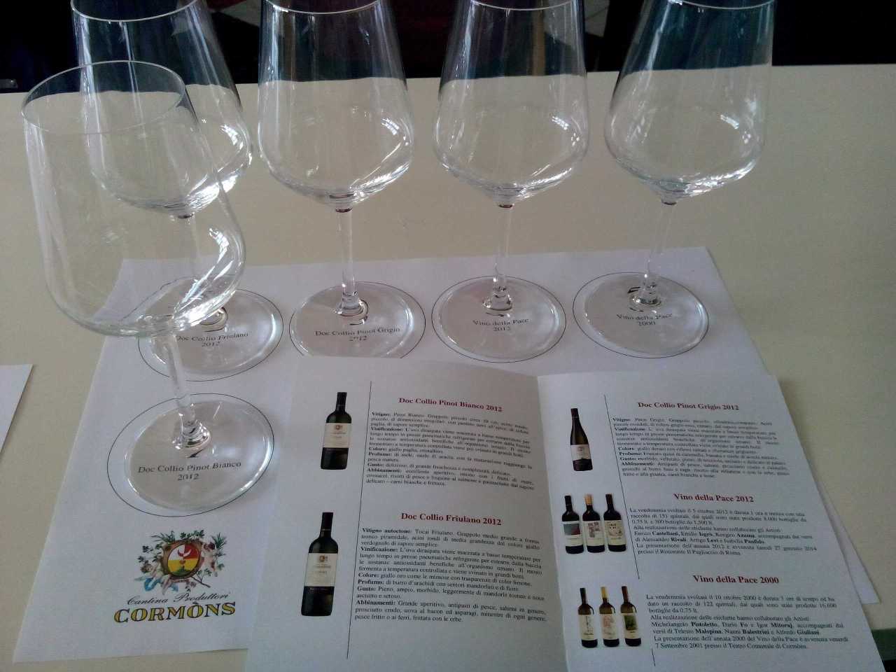 Degustazione a Cantina Produttori Cormons