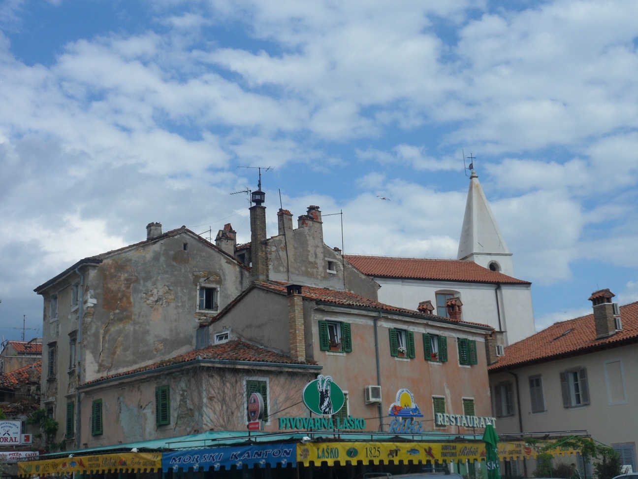 Izola d'Istria, il centro cittadino