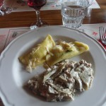 Cjarsons con ricotta affumicata e Blecs alla carnica