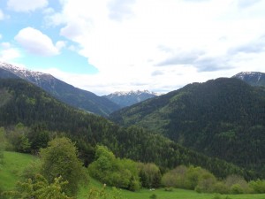 Paesaggio a Forni Avoltri