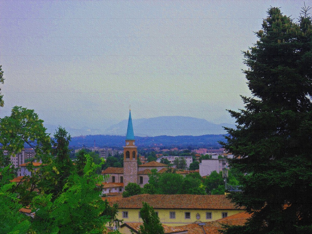 La vista dal Castello di Udine