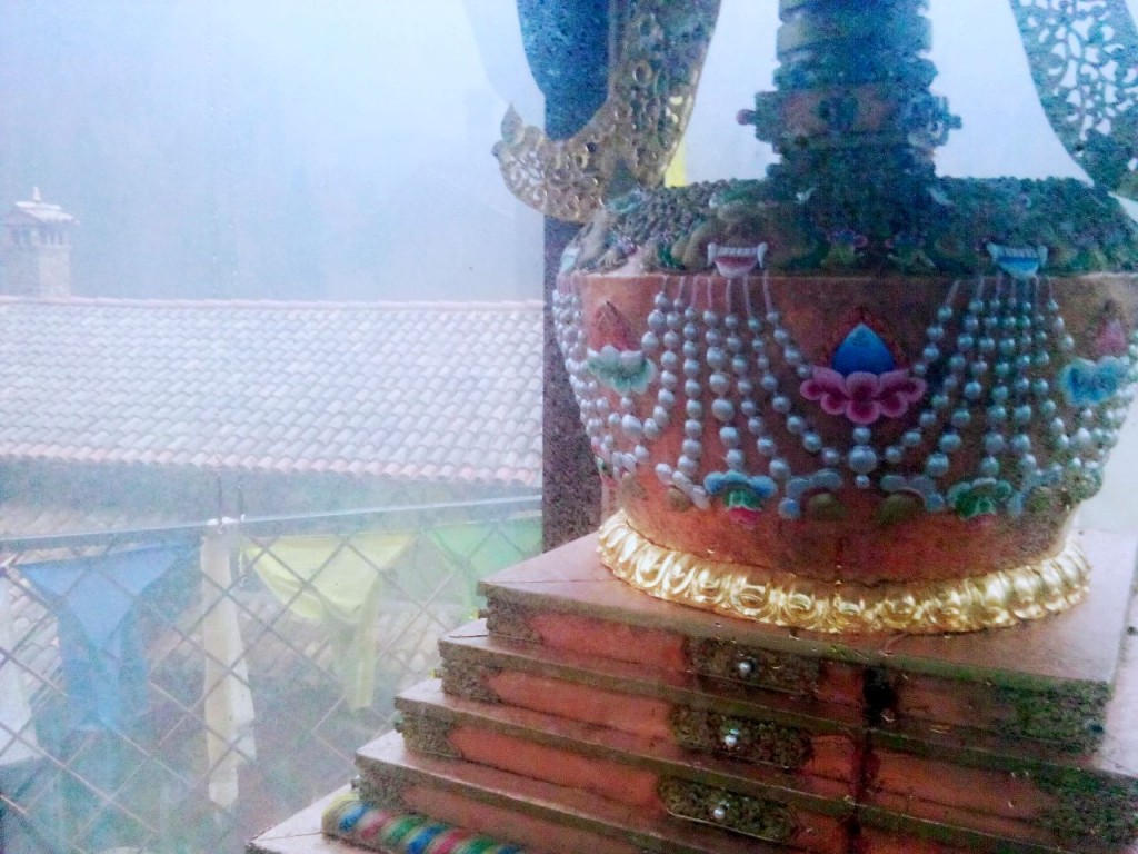 Lo stupa del Monastero Buddista di Polava