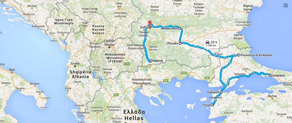 Viaggio in Turchia e Bulgaria