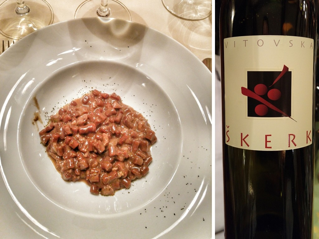 Vitoska Skerk e gnochetti con ragout di capriolo di Antonia Klugmann